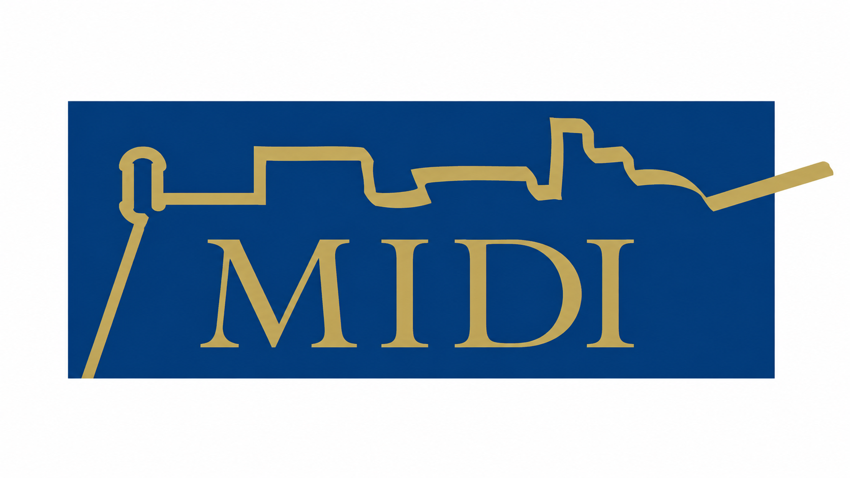 Midi Plc Logo white background